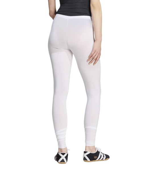 adidas Originals(アディダスオリジナルス)の「ADIDAS × JENNIE / アディダス × ジェニー SHEER LEGGINGS(その他パンツ・レディース・ホワイト/ブラック・SMALL)」の18枚目の写真