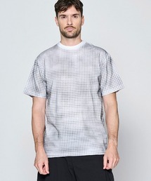 mt10676- Grid Print Tee グリッドプリントTシャツ(CT2704)