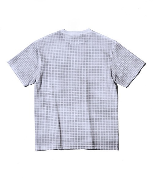 ACANTHUS(アカンサス)の「mt10676- Grid Print Tee グリッドプリントTシャツ(CT2704)(Tシャツ/カットソー・メンズ・チャコール/ブラック/ホワイト・XL/L/M/S)」の17枚目の写真