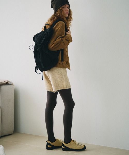 full/fill.(フルフィル)の「ripstop light backpack / リップストップライトバックパック(バックパック/リュック・レディース・ブラック/アイボリー・FREE)」の4枚目の写真
