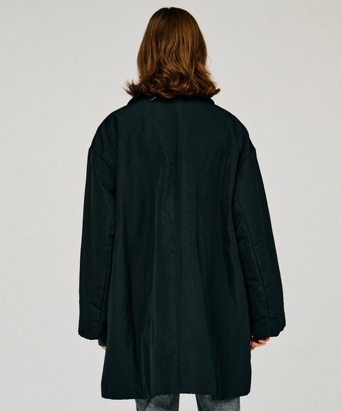 PRANK PROJECT(プランクプロジェクト)の「【2026Winter Pre-Order】パデッドスカーフミドルコート / Padded Scarf Middle Coat(その他アウター・レディース・ブラウン/ブラック・FREE)」の18枚目の写真