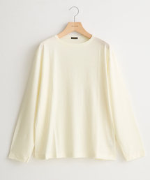 Ets.MATERIAUX(マテリオ)の「ETS.MATERIAUX(マテリオ) ウール ボートネック ロングスリーブ Tシャツ(Tシャツ/カットソー)」