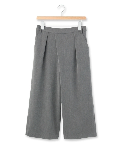HusHusH（ハッシュアッシュ）の「ワイドクロップドパンツ（その他パンツ・レディース・グリーン/グレー/ブルー・03/02）」の2枚目の写真