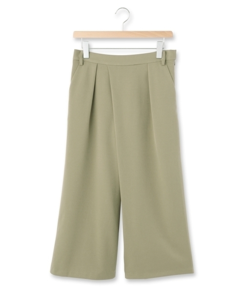 HusHusH（ハッシュアッシュ）の「ワイドクロップドパンツ（その他パンツ・レディース・グリーン/グレー/ブルー・03/02）」の3枚目の写真