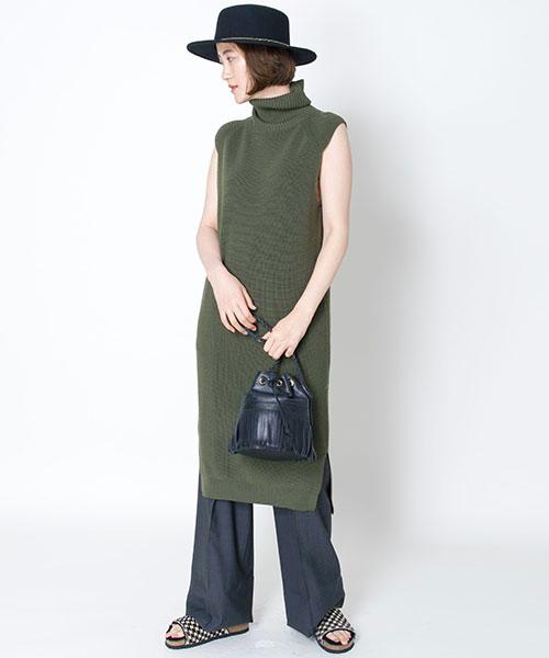 HELIOPOLE（エリオポール）の「LEONTINE VINTAGE カンカン帽（ハット・レディース・グレー/ネイビー/ブラック・SMALL）」の9枚目の写真