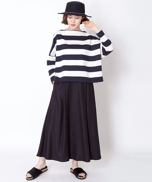 HELIOPOLE（エリオポール）の「LEONTINE VINTAGE カンカン帽（ハット・レディース・グレー/ネイビー/ブラック・SMALL）」の10枚目の写真