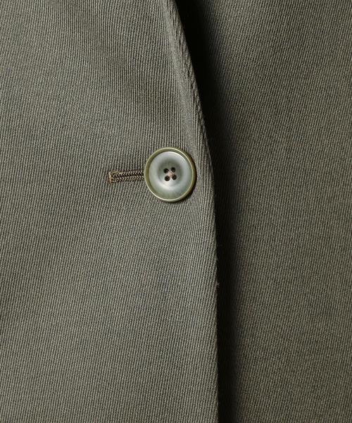 BEAUTY&YOUTH UNITED ARROWS（ビューティーアンドユースユナイテッドアローズ）の「BY カルゼロングジャケット◆（テーラードジャケット・レディース・ブラック/オリーブ・SMALL/MEDIUM）」の12枚目の写真