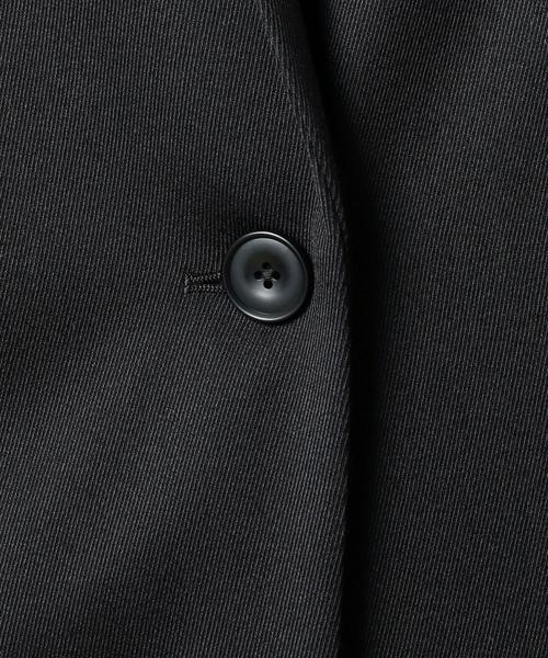 BEAUTY&YOUTH UNITED ARROWS（ビューティーアンドユースユナイテッドアローズ）の「BY カルゼロングジャケット◆（テーラードジャケット・レディース・ブラック/オリーブ・SMALL/MEDIUM）」の6枚目の写真