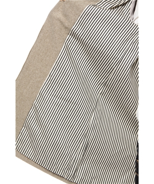 BEAMS BOY(ビームスボーイ)の「BEAMS BOY / ウールフードジップ(その他アウター・レディース・カーキ/ネイビー・ONE SIZE)」の7枚目の写真