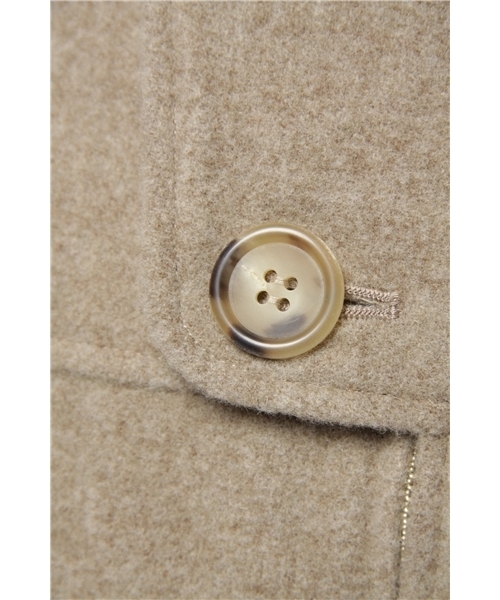 BEAMS BOY(ビームスボーイ)の「BEAMS BOY / ウールフードジップ(その他アウター・レディース・カーキ/ネイビー・ONE SIZE)」の8枚目の写真