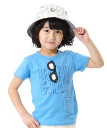 apres les cours | メガネトロンプルイユ半袖Ｔシャツ(Tシャツ/カットソー)