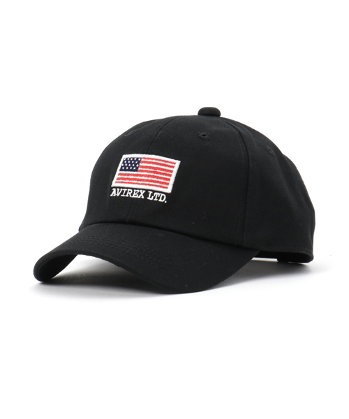 AVIREX（アヴィレックス）の「avirex/ アヴィレックス/ 星条旗 BBCAP kids/ キッズ ベースボールキャップ（キャップ・キッズ・ホワイト/ネイビー/ブラック・FREE）」の2枚目の写真