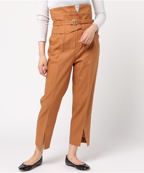 Khaju(カージュ)の「Khaju:2WAYベルトパンツ(その他パンツ・レディース・キャメル/ブラウン・27/26)」の19枚目の写真