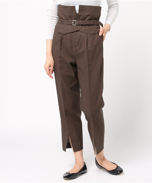 Khaju(カージュ)の「Khaju:2WAYベルトパンツ(その他パンツ・レディース・キャメル/ブラウン・27/26)」の18枚目の写真