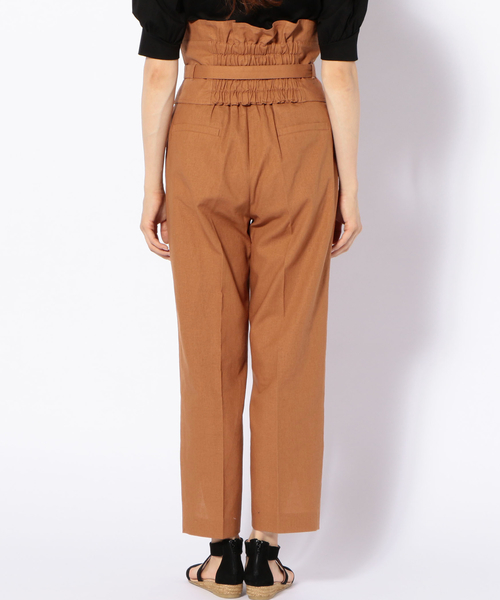 Khaju(カージュ)の「Khaju:2WAYベルトパンツ(その他パンツ・レディース・キャメル/ブラウン・27/26)」の6枚目の写真