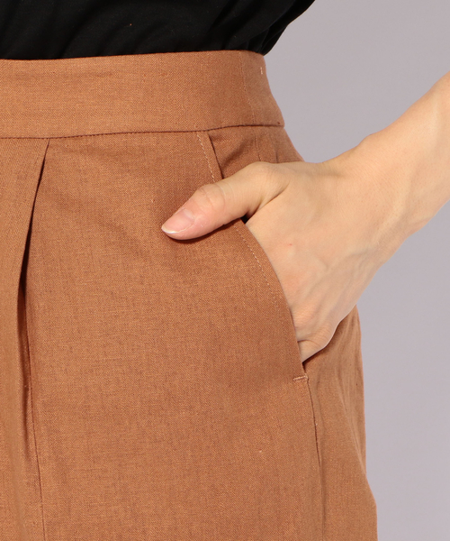 Khaju(カージュ)の「Khaju:2WAYベルトパンツ(その他パンツ・レディース・キャメル/ブラウン・27/26)」の11枚目の写真