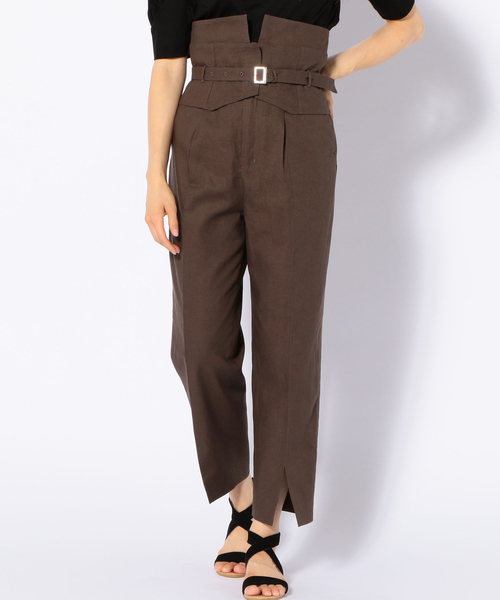 Khaju(カージュ)の「Khaju:2WAYベルトパンツ(その他パンツ・レディース・キャメル/ブラウン・27/26)」の17枚目の写真
