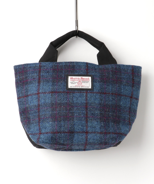 LBC(エルビーシー)の「【Harris Tweed】ハリスツイード トート (トートバッグ・レディース・ブルー/レッド/グレー・FREE)」の2枚目の写真