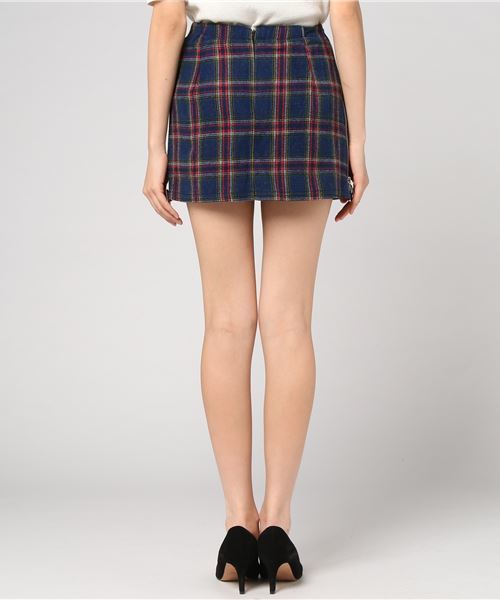 onespo（ワンスポ）の「サイドジップミニ（スカート・レディース・レッド/イエロー/ダークブルー・M）」の8枚目の写真