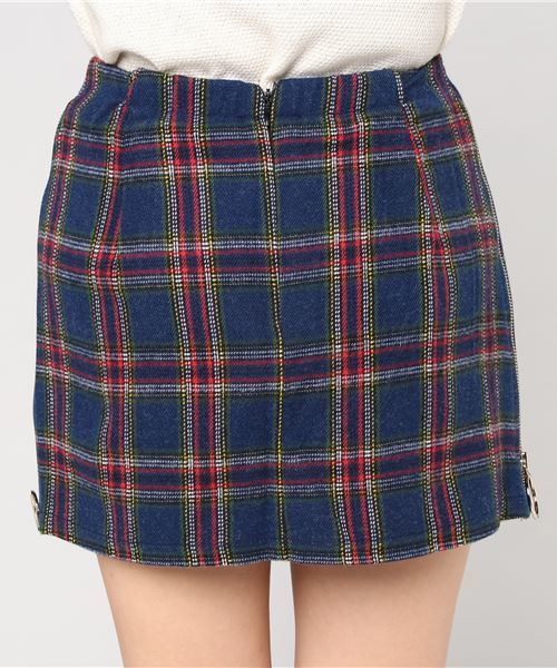 onespo（ワンスポ）の「サイドジップミニ（スカート・レディース・レッド/イエロー/ダークブルー・M）」の10枚目の写真