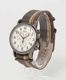 TIMEX | TIMEX タイメックス 海外モデル WEEKENDER ウィークエンダー クロノグラフ クォーツ レザーバンド TW2P78000 WEB限定(アナログ腕時計)