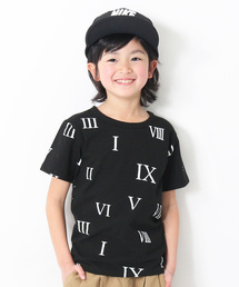 devirock | 総柄プリント半袖Tシャツ カットソー(Tシャツ/カットソー)