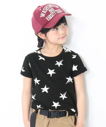 devirock | 総柄プリント半袖Tシャツ カットソー(Tシャツ/カットソー)