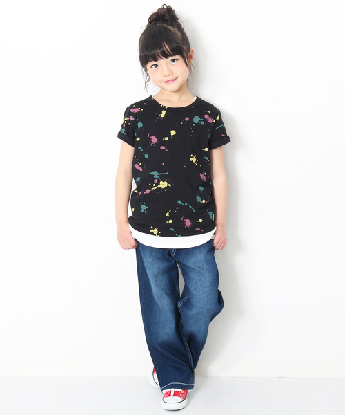 devirock（デビロック）の「総柄プリント半袖Tシャツ カットソー（Tシャツ/カットソー・キッズ・その他1/その他3/その他4/その他2・100cm/110cm/120cm/130cm/140cm/150cm/160cm）」の5枚目の写真