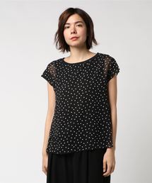 RIVE DROITE | ドットレイヤーBL(シャツ/ブラウス)