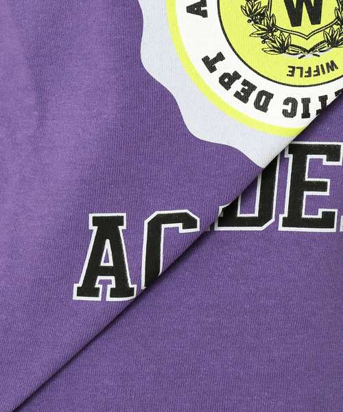 SLOBE IENA（スローブイエナ）の「WIFFLE ノースリーブTシャツ◆（Tシャツ/カットソー・レディース・グレー系その他/グリーン/パープル・FREE）」の18枚目の写真