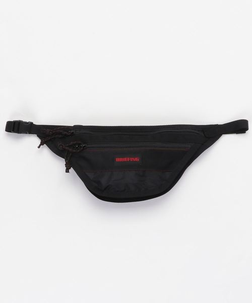 BRIEFING(ブリーフィング)の「TRAVEL SLING SL PACKABLE / トラベルスリング SL パッカブル(ショルダーバッグ・メンズ・ブラック/グリーン系カモフラージュ/オレンジ/オリーブ・FREE)」の4枚目の写真