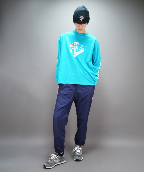 FILA HERITAGE(フィラヘリテージ)の「【FILA heritage】フィラ デザイン袖ロゴクルーネックロングスリーブTシャツ(スウェット・メンズ・ホワイト/ライトブルー/ブラック/ブルー系その他/ホワイト系その他/イエロー/レッド/ホワイト系その他2/レッド系その他・M/L/2XL/XL)」の12枚目の写真