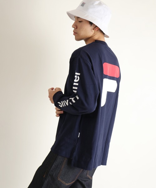 FILA HERITAGE(フィラヘリテージ)の「【FILA heritage】フィラ デザイン袖ロゴクルーネックロングスリーブTシャツ(スウェット・メンズ・ホワイト/ライトブルー/ブラック/ブルー系その他/ホワイト系その他/イエロー/レッド/ホワイト系その他2/レッド系その他・M/L/2XL/XL)」の20枚目の写真