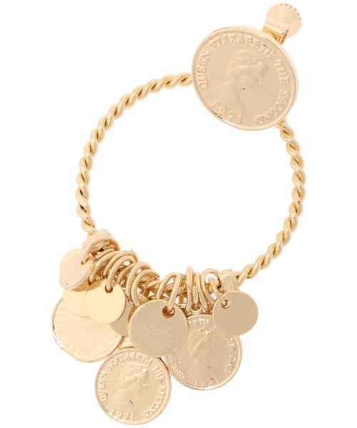 YECCA VECCA（イェッカヴェッカ）の「2wayコインMIXイヤリング（イヤリング・レディース・シルバー/ゴールド・FREE）」の7枚目の写真