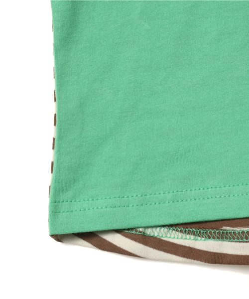 GLOBAL WORK（グローバルワーク）の「【GLOBAL WORK】キリカエワッペンタンク（タンクトップ・キッズ・ブルー/グリーン/ピンク/ネイビー/グレー/ホワイト・X-LARGE/SMALL/MEDIUM/LARGE）」の10枚目の写真