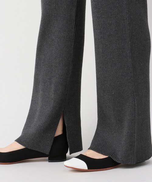美品！noble Vis/Pe リブニットパンツ Noble（ノーブル）の「VIS/PE リブニットパンツ◇（その他パンツ