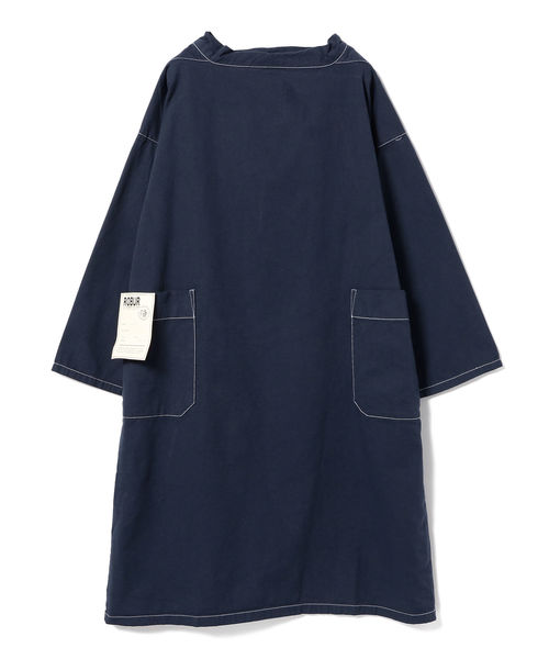 fennica（フェニカ）の「ROBUR / 2ポケット ワンピース（ワンピース・レディース・ライトグレー/ネイビー・ONE SIZE）」の13枚目の写真