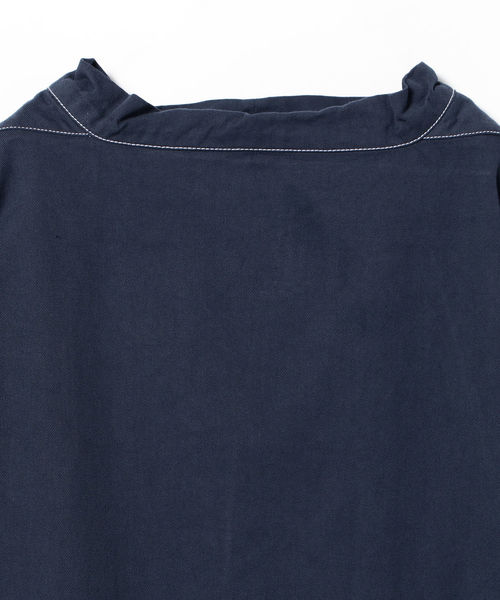 fennica（フェニカ）の「ROBUR / 2ポケット ワンピース（ワンピース・レディース・ライトグレー/ネイビー・ONE SIZE）」の6枚目の写真