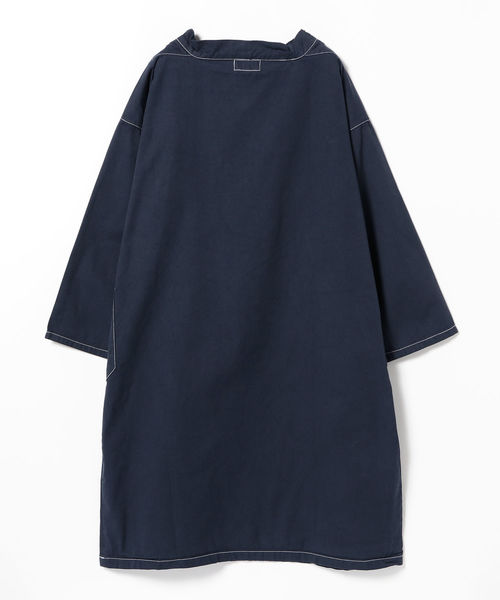 fennica（フェニカ）の「ROBUR / 2ポケット ワンピース（ワンピース・レディース・ライトグレー/ネイビー・ONE SIZE）」の3枚目の写真