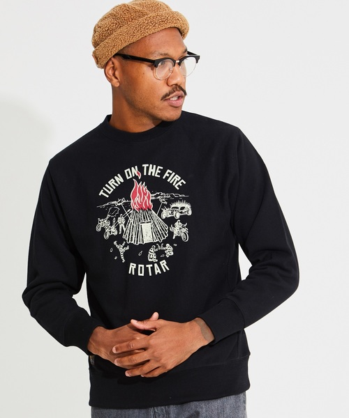 TURN ON THE FIRE HW Sweat ヘビーウェイト スウェット トレーナー TURN ON THE FIRE HW Sweat ヘビーウェイト スウェット トレーナー