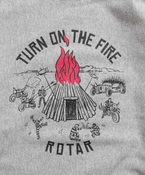 TURN ON THE FIRE HW Sweat ヘビーウェイト スウェット トレーナー TURN ON THE FIRE HW Sweat ヘビーウェイト スウェット トレーナー