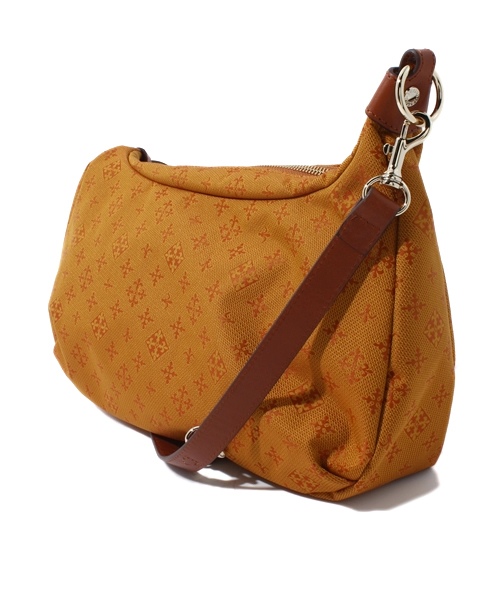 russet(ラシット)の「ヘビーツイルクラシカルショルダーバッグ【basic】(ショルダーバッグ・レディース・イエロー/ダークブラウン/チャコールグレー/ボルドー・FREE)」の6枚目の写真