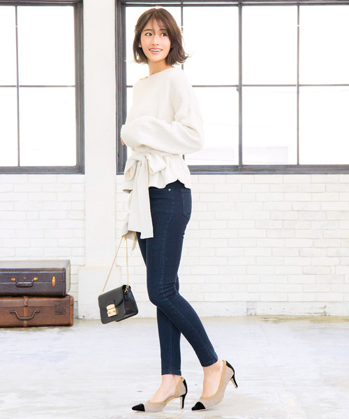 KOBE LETTUCE（コウベレタス）の「サイドカットポインテッドトゥパネルカラーパンプス（パンプス・レディース・ホワイト系その他/ピンク/オレンジ/ベージュ/ブラック・S/M/L/LL）」の10枚目の写真