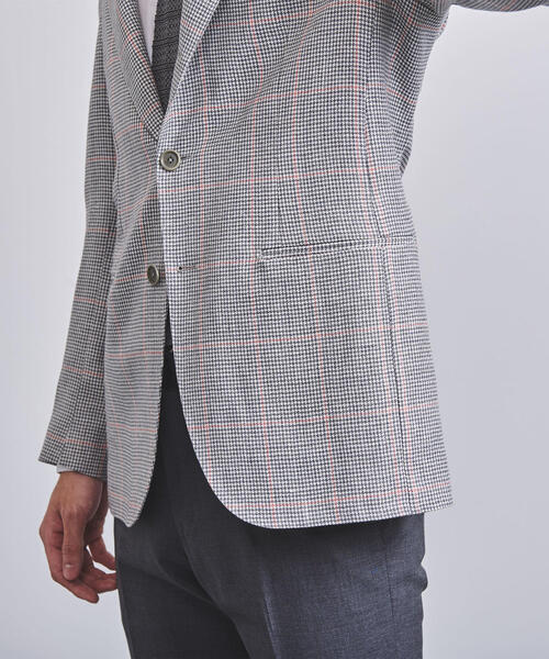 Errico formicola チェック柄 テーラードジャケット Errico formicola チェック柄 テーラードジャケット 2025年最新