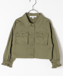 GLOBAL WORK | 【キッズ】ミリタリーショートジャケット/819157(ミリタリージャケット)