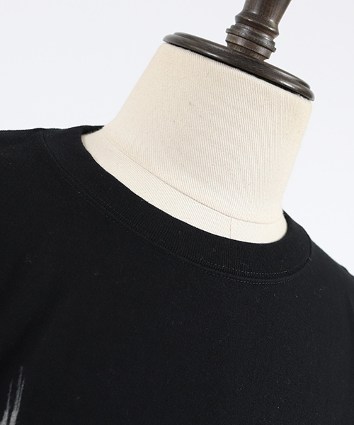 Jih Nunc（ジーヌンク）の「mlt2476-ロングスリーブプリントTシャツ -IJIN MEIGEN SHU-（Tシャツ/カットソー・メンズ・ホワイト/ブラック・M/L）」の11枚目の写真