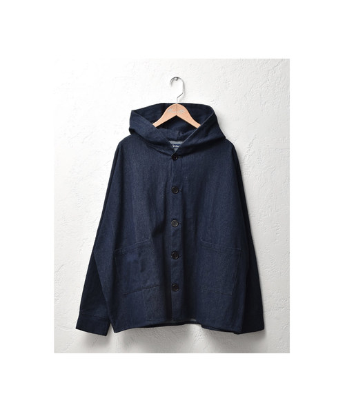 MinoriTY（マイノリティ）の「デニムBIGマウンテンパーカー オーバーサイズ（その他アウター・メンズ・インディゴブルー/ブルー・M/L）」の10枚目の写真