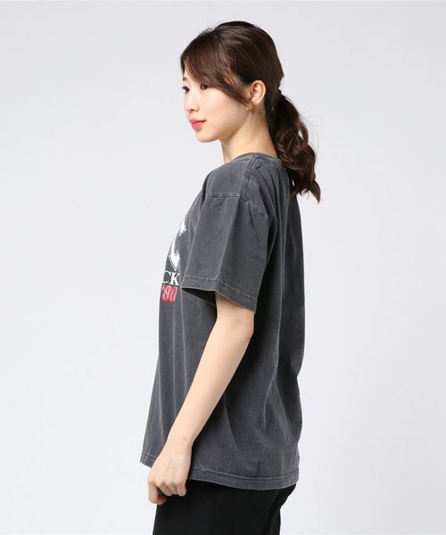 GOOD ROCK SPEED（グッドロックスピード）の「【GOOD ROCK SPEED グッドロックスピード】AC/DC（Tシャツ/カットソー・レディース・ブラック・FREE）」の2枚目の写真