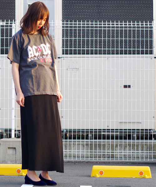 GOOD ROCK SPEED（グッドロックスピード）の「【GOOD ROCK SPEED グッドロックスピード】AC/DC（Tシャツ/カットソー・レディース・ブラック・FREE）」の6枚目の写真