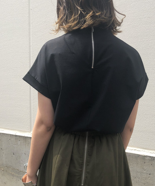 &g'aime（アンジェム）の「【&g'aime】フォトプリントTシャツ（Tシャツ/カットソー・レディース・ホワイト/ブラック・FREE）」の3枚目の写真